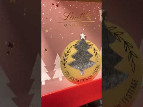 Lindt Christmas chocolate collection #ytshorts #shorts