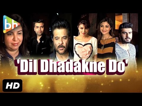  Priyanka Chopra Anil Kapoor  Farah Khan At The Preview Of Theatrical Trailer Of 'Dil Dhadakne Do'