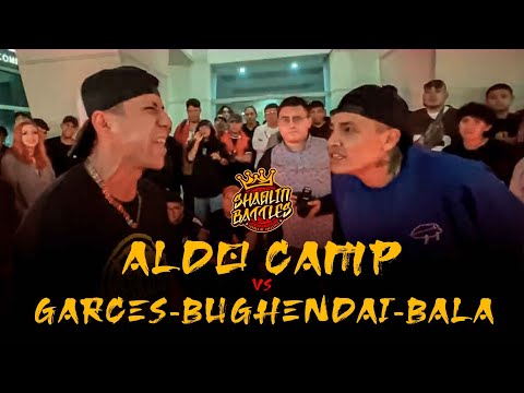ALDO CAMP  vs GARCES - BUGHENDAI - BALA | 8vos | SHAOLIN 1vs3  (BARRERAS vs PANDILLAS)