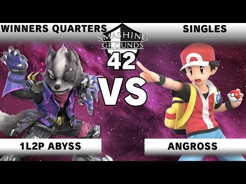 Smashing Grounds 42 - Winners Quarters - 1L2P Abyss [Wolf] v Angross [Pokemon Trainer]