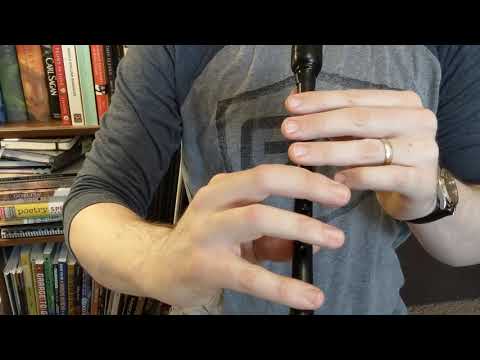 Bagpipe Scale, on practice chanter