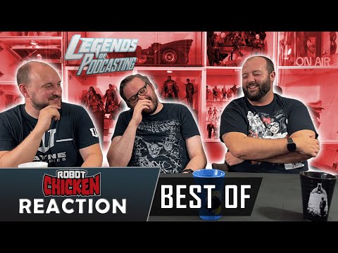 Robot Chicken Does Batman  Adult Swim UK Reaction | Legends of Podcasting