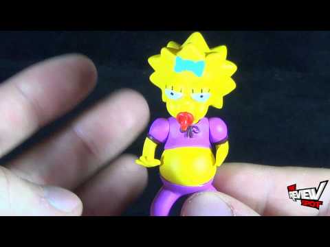 Toy Spot - NECA Simpsons 25 of the Greatest Guest Stars Series 2 Maggie Simpson
