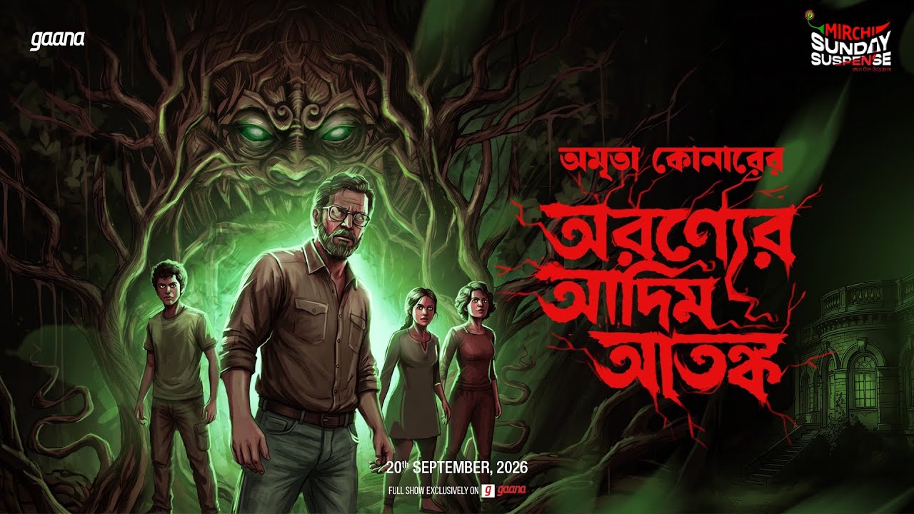 Sunday Suspense | অরণ্যের আদিম আতঙ্ক | Aranyer Adim Atanka | Amrita Koner | Mirchi Bangla
