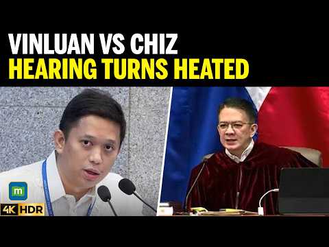 Vinluan Challenges Chiz Escudero Over Lascañas Statement | Heated Senate Hearing Highlights