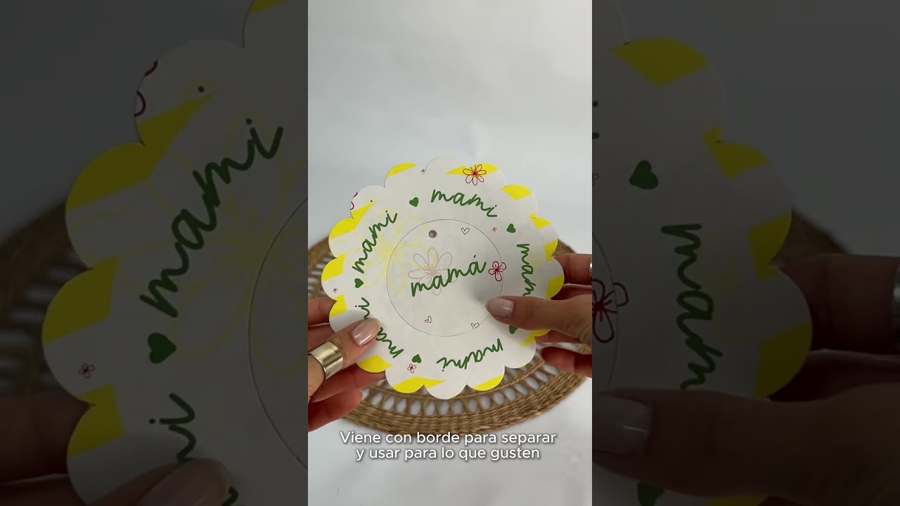 TAG CIRCULAR DOBLE ! MAMA! MAMI !