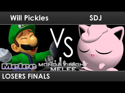MNM 290 - Will Pickles (Luigi) VS SDJ (Jigglypuff) - Losers Finals - SSBM