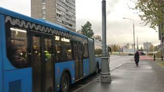 Отправление ЛиАЗ-6213.65 (031701) по маршруту 247.