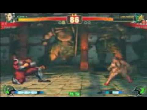 Street Fighter 4 - Nemo (CH) vs Can'tReadTheName (VE)