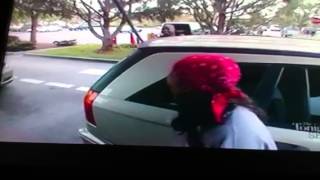 Singing at the gas station