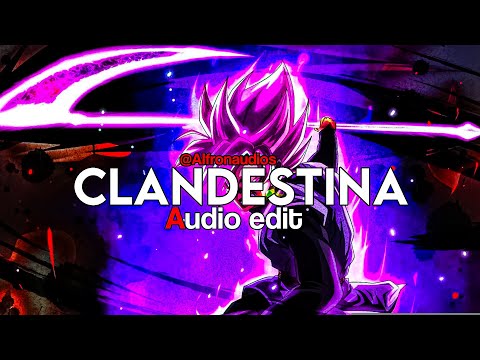 Clandestina - Audio edit | Slowed and reverb | Copyright free song | Alfronaudios