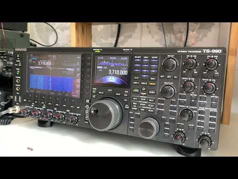 Kenwood TS990 super fast internal matching to QSY from 40 to 80 metres (then wait for the whistles!)