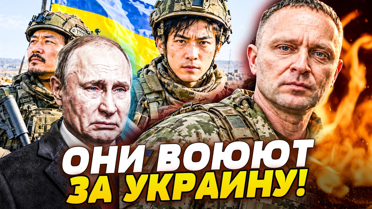 🔥ТОЛЬКО ЧТО! ДОБРОВОЛЬЦЫ ИЗ АЗИИ УЖЕ В БОЮ ЗА УКРАИНУ! ОНИ БРОСИЛИ ВЫЗОВ ПУТ?