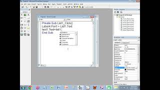 Create a Text Editor in VB6 | Bold, Color, Grow/Shrink Font, Background Color