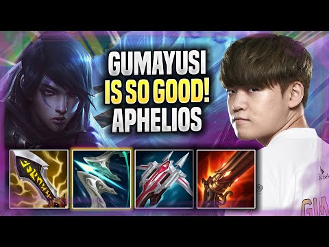 GUMAYUSI IS SO GOOD WITH APHELIOS! - T1 Gumayusi Plays Aphelios ADC vs Jhin! | Season 2022