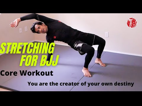 Stretching & Flexibility for BJJ | Core Workout | Cobrinha BJJ