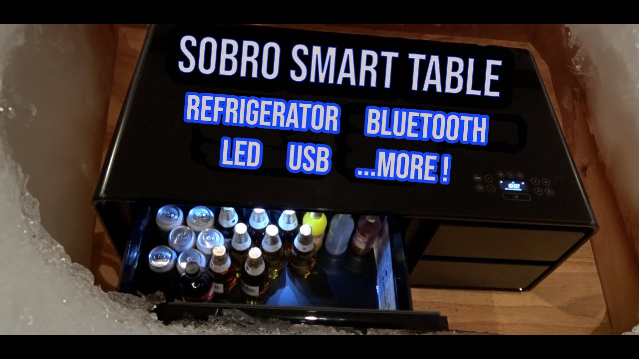 Sobro Smart Coffee Table Unbox Setup Overview