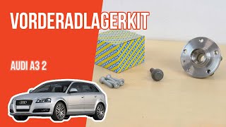 Youtube thumbnail of video "Wie Audi A3 2 Vordere Radlager wechseln 🚗"