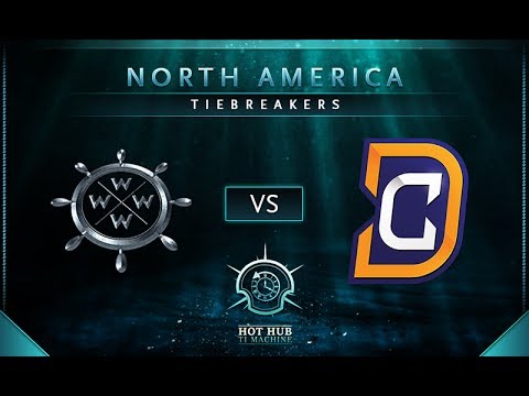 WWWW vs DC - TI7: NA Regional Qualifiers Group Stage Tiebreakers - @GranDGranT @KBBQ