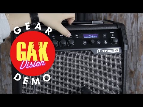 GAK DEMO : Line 6 Spider V 30 Guitar Amplifier with variax guitar