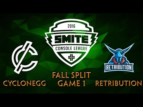 SMITE Console League EU Fall Split Week 3 - CycloneGG vs. Retribution (Game 1)