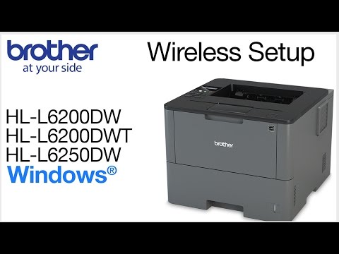 Thumbnail for HL-L6200DW / HL-L6200DWT / HL-L6250DW Wireless - Windows Installation
