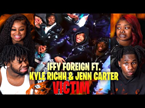 Iffy Foreign - Victim ft. Kyle Richh, Jenn Carter (Official Video) | REACTION