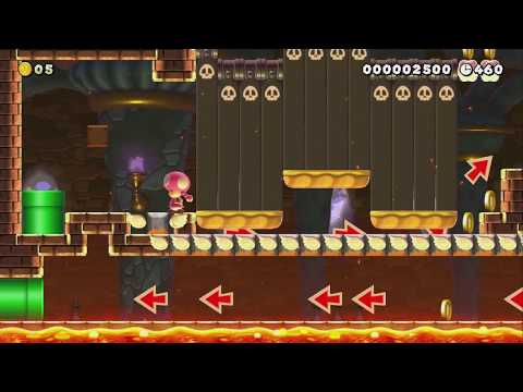 The ground moves 2 by Alex Sirv. - Super Mario Maker 2 - No Commentary 1bx