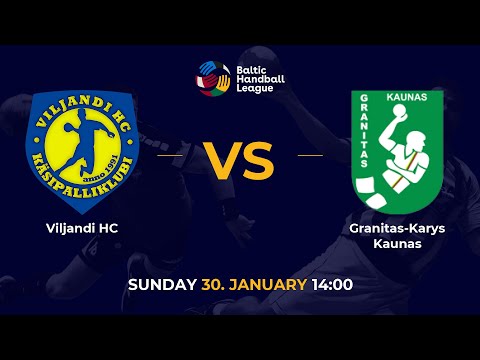 BHL 21/22: Viljandi HC - Granitas-Karys Kaunas