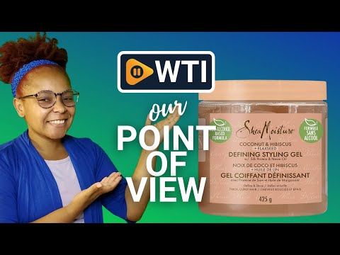 SheaMoisture Defining Styling Gel For Thick - WTI product video review