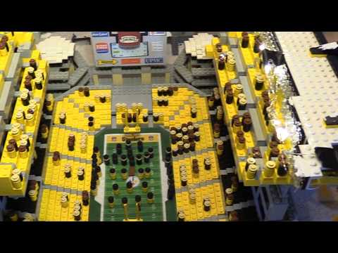 Navy Veteran Explains Why Construction of Heinz Field Out of Legos by His Oldest Son Was So Special
