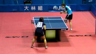 TableTennisJapanTop12;ShihoOnovsSayakaHirano2013.2.24