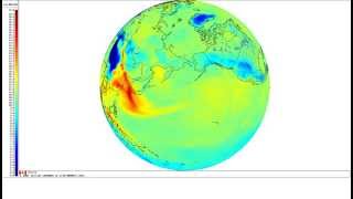 preview picture of video 'Atmospheric transport of Asian pollutants to North America'