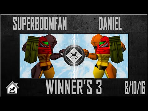 Darkhouse 12 - SuPeRbOoMfAn (Samus) Vs. Daniel (Samus) Super Smash Bros - SSB64