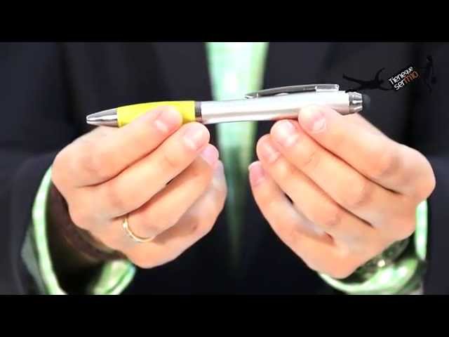 Vídeo relacionado con DEREGALOOS Bolígrafo Metálico Personalizado con Grabado Láser en Lateral. Con Puntero Táctil y Clip Metálico. Regalo Corporativo Elegante para Oficina, Eventos, Detalles de Empresa o Profesionales
