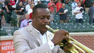 Willie Bradley National Anthem Orioles vs Red Sox MLB Game 2019