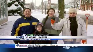 LaPorte hit hardest by winter storm