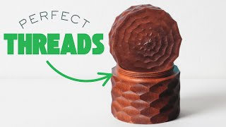 The Perfect Screw Lid: Threading a Wood Box with the Hope Jig (Secret Technique)