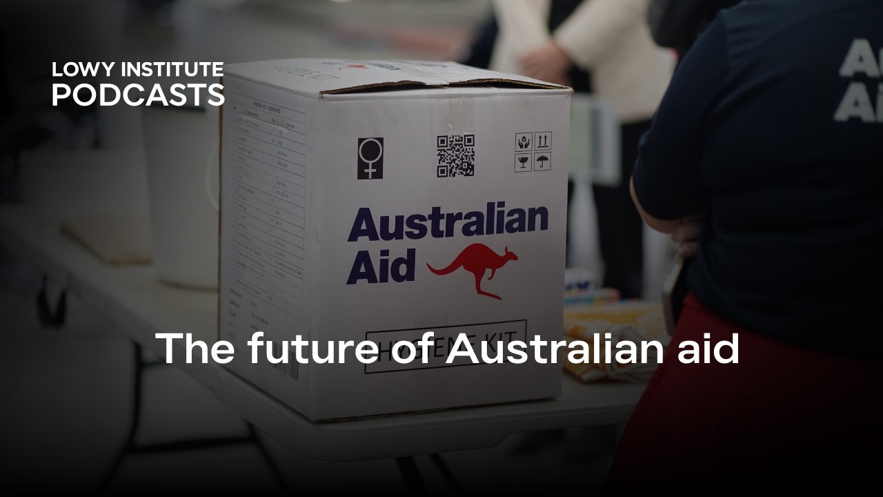 The future of Australian aid