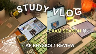 STUDY VLOG 🎧 AP EXAMS SEASON, AP PHYSICS, NOTE-TAKING, RELAXING, LOFI