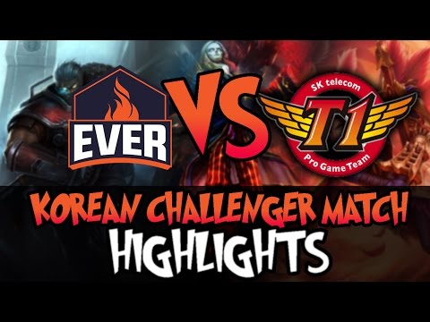 ESC Ever VS SKT T1 - Match Highlights ｜Ep3 (League of legends)