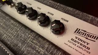 Video thumbnail for Benson Amps Vinny Reverb Combo - Short Take by David Lee