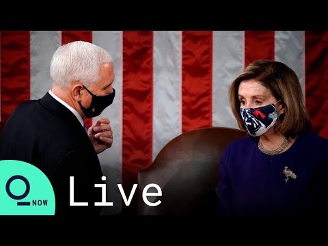 LIVE: Congress Resumes Certification of Biden's Electoral Victory After Capitol Secured