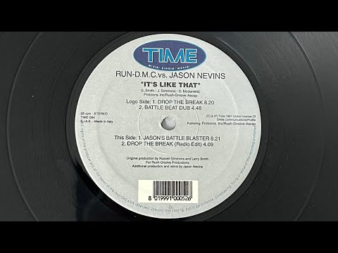 Run-D.M.C. Vs. Jason Nevins "It's Like That" 1997
