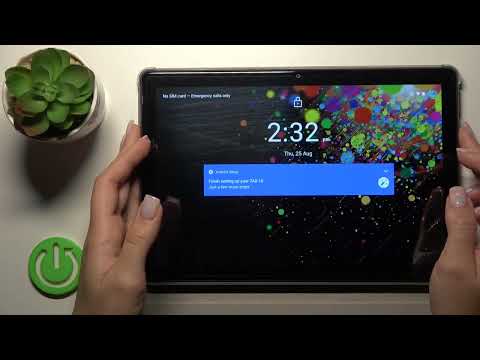 How to Set Up Screen Lock on CUBOT Tab 10  - Add Screen Lock