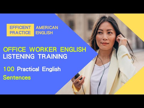 Efficient training in English listening  | American English
