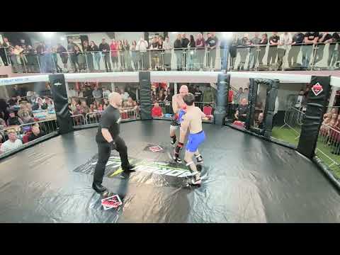 Adrenalin Fight Nights Swansea 9/4/22 Fight 6 - Michael Allan (KGB) vs Todd Dowding (GR Martial A.)