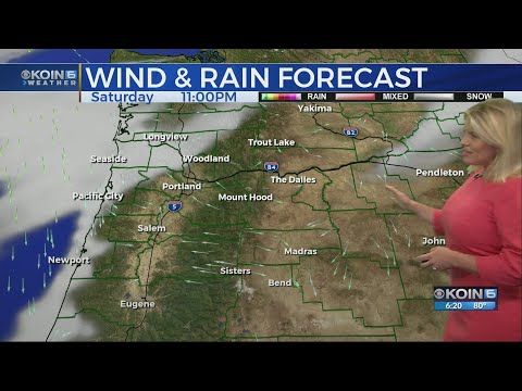 6 p.m. Monday evening forecast KOIN 6 News May 6, 2019