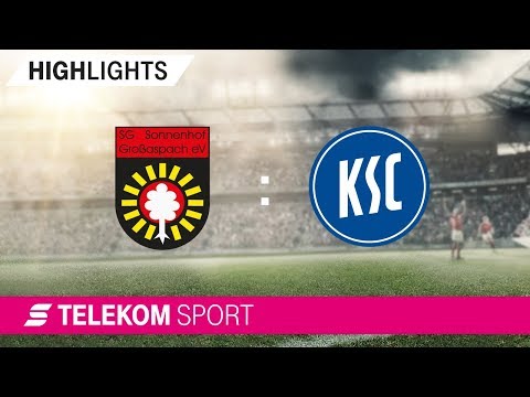 SG Sonnenhof Großaspach - Karlsruher SC | Spieltag 17, 18/19 | Telekom Sport