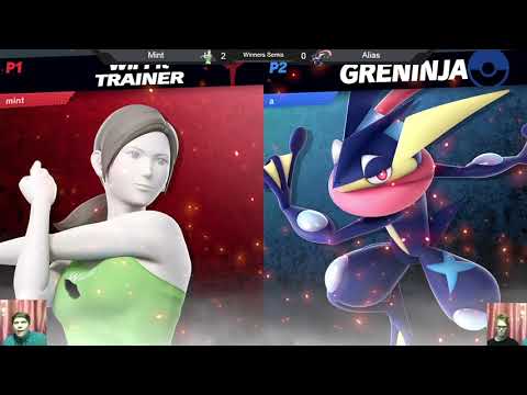 USK8 Winners Semis - Mint (Wii Fit Trainer) vs Alias (Greninja) - Smash Ultimate